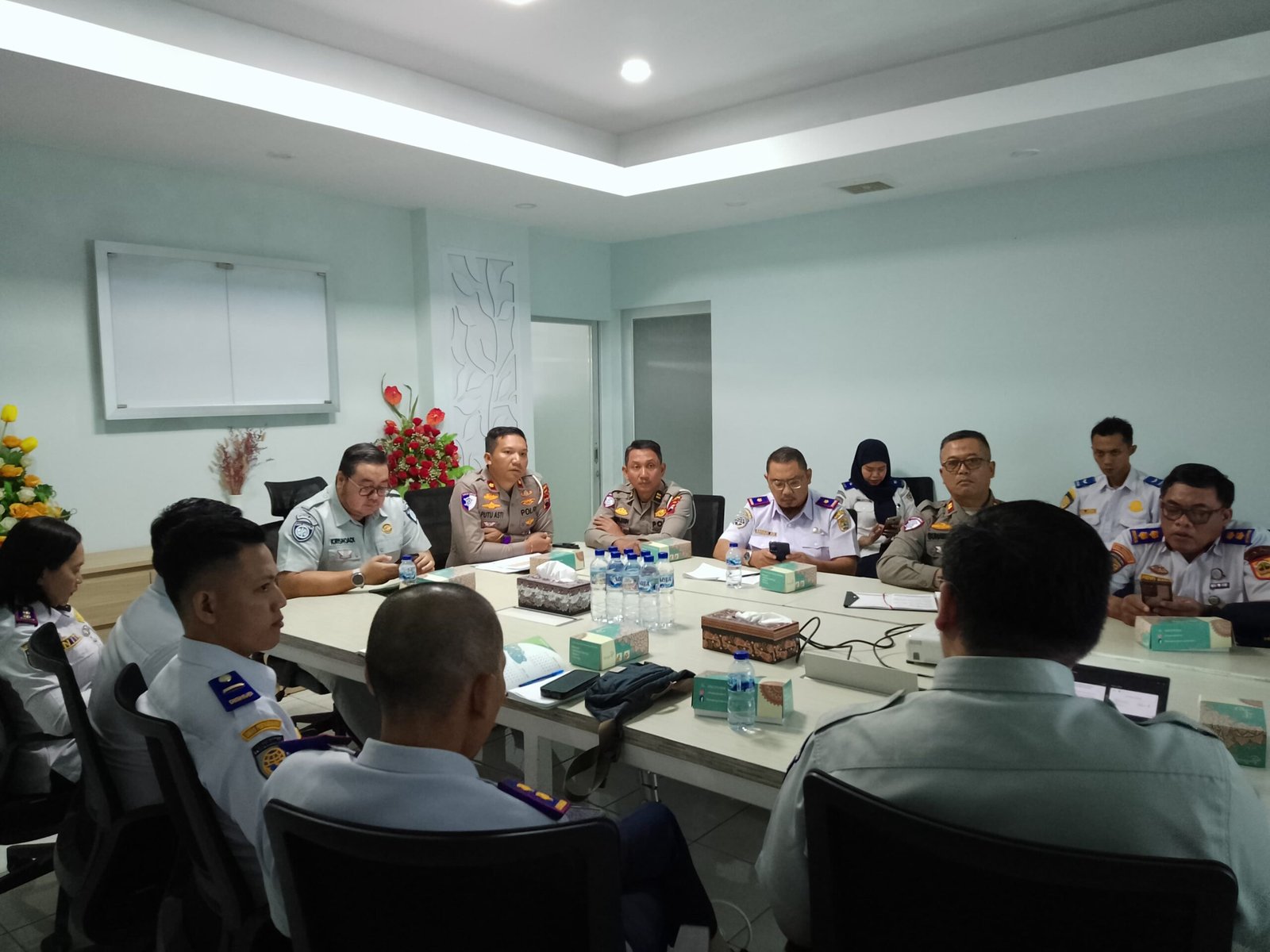 Jasa Raharja Cabang Pati Bersama FKLL Kabupaten Pati Gelar Koordinasi Bahas Titik Rawan Kecelakaan dan Keselamatan Angkutan Bus