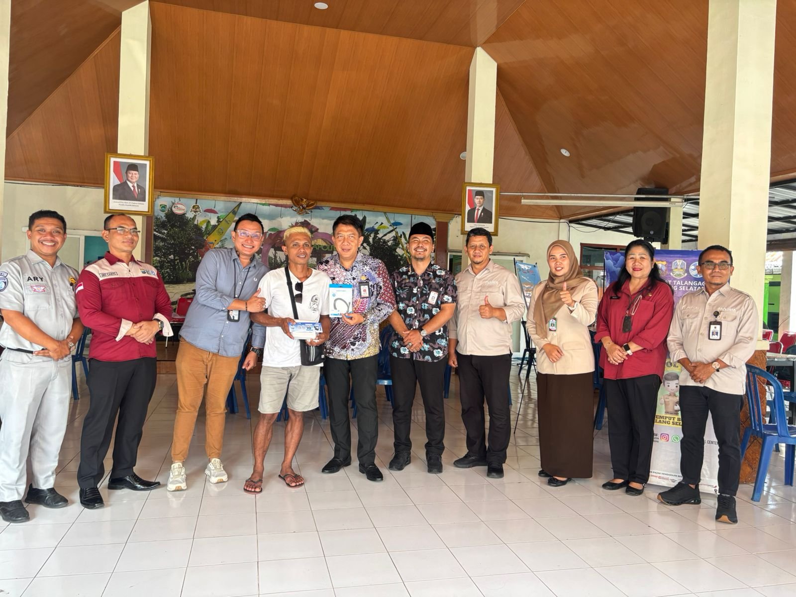 Dekatkan Pelayanan Samsat kepada Masyarakat, Jasa Raharja Malang Hadiri JEMPOL MASE di Wajak Kabupaten Malang