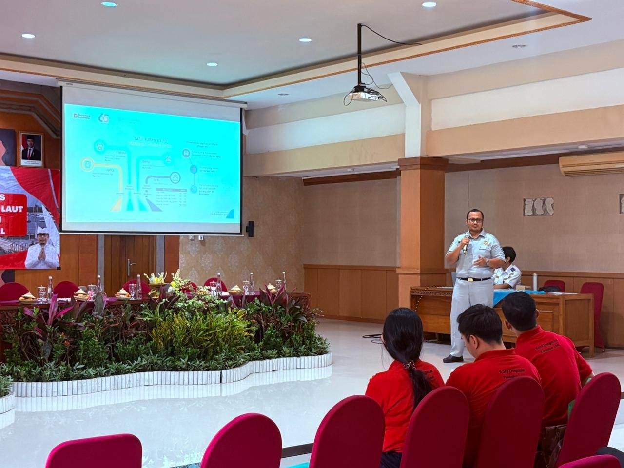 Jasa Raharja Jadi Narasumber pada Bimbingan Teknis Operator Angkutan Laut Kota Denpasar 2026