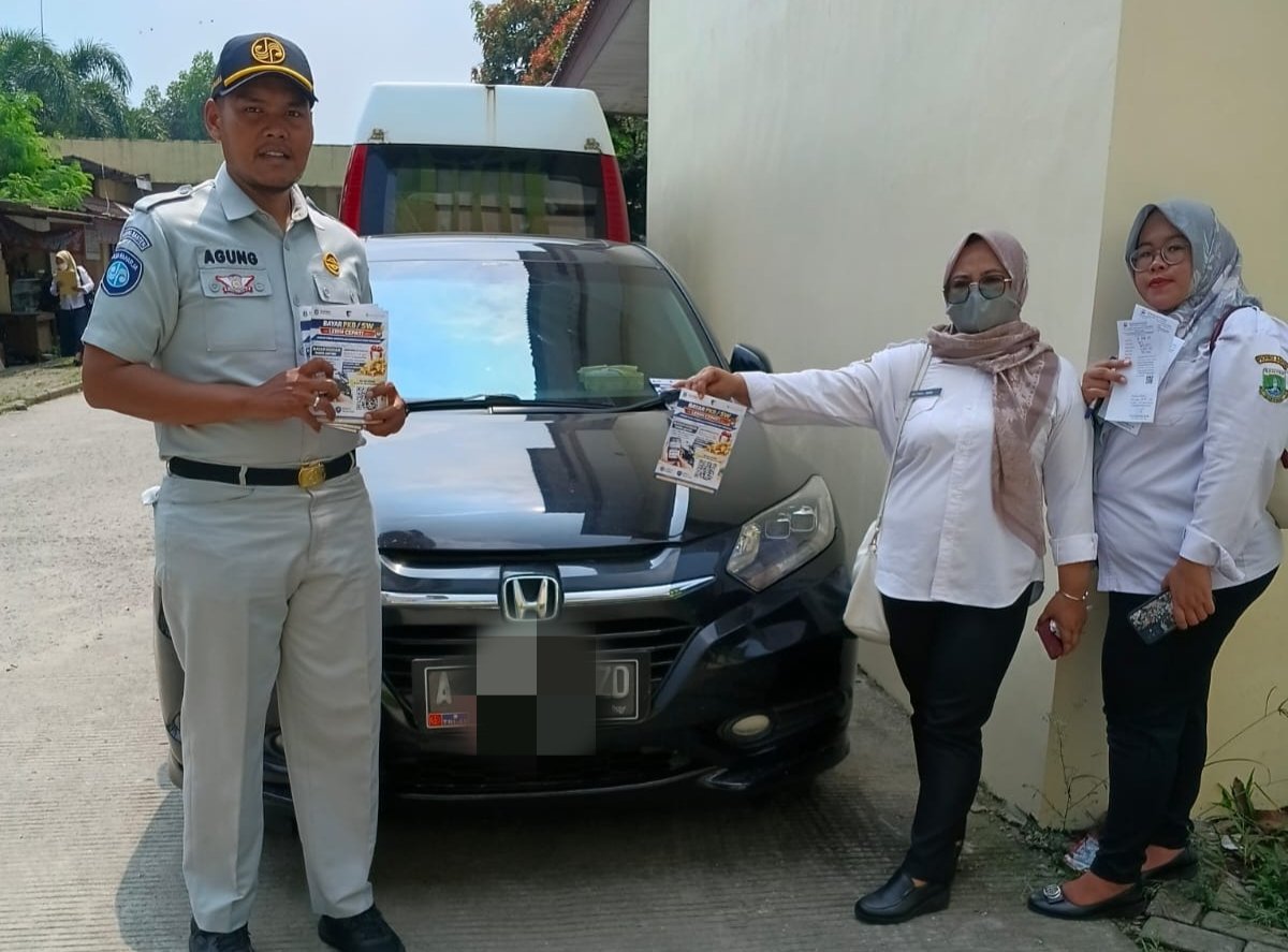 Jasa Raharja Tangerang Bersama UPT Samsat Balaraja Hadir di RSUD Balaraja dan Dinkes Kab. Tangerang, Ajak Masyarakat Tertib Pajak Demi Perlindungan dan Keselamatan di Jalan
