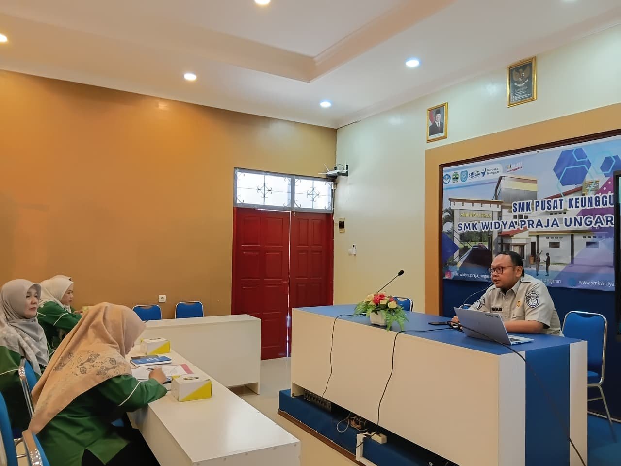 Jasa Raharja Gelar PPKL di SMK Widya Praja Ungaran, Dorong Guru Jadi Pelopor Keselamatan Berlalu Lintas