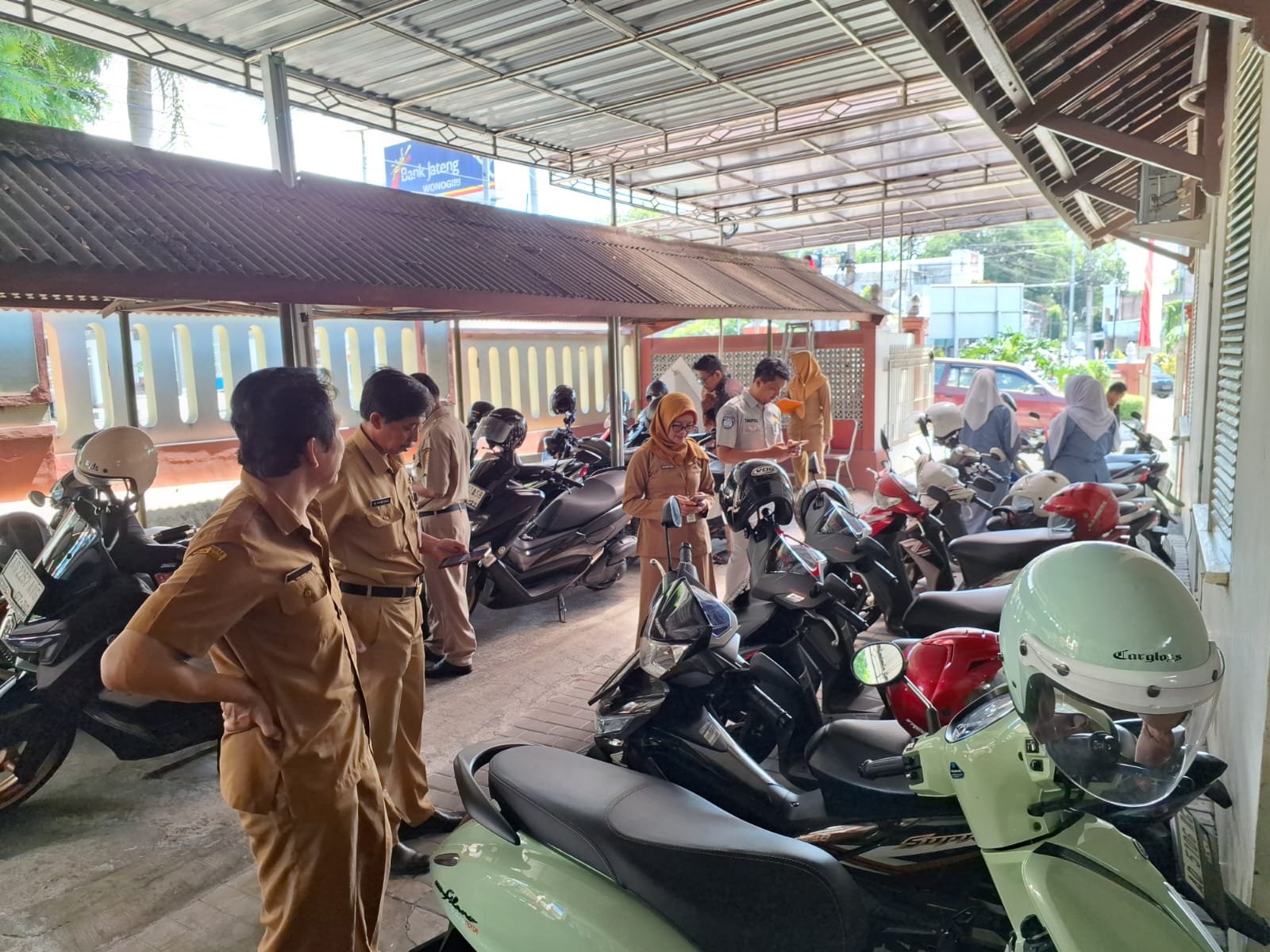 Jasa Raharja Wonogiri Bersama Tim Pembina Samsat Gelar Gadis Pantura di Lingkungan DPRD dan Baperida Wonogiri