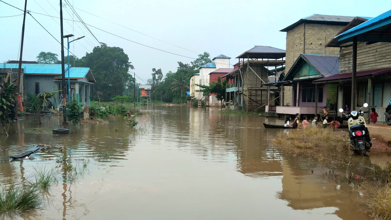 BPBD Kotim Data 154 Rumah Terendam Akibat Luapan Sungai Mentaya