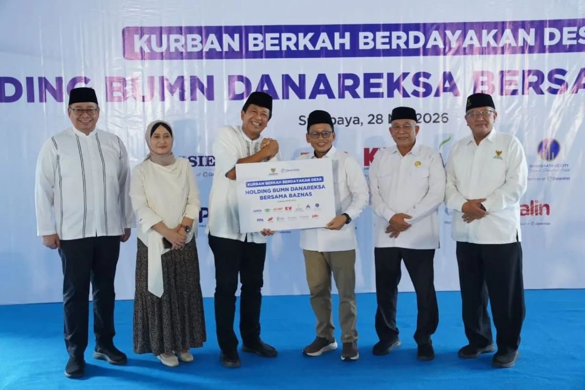 Idul Adha, Holding BUMN Danareksa Bagikan Daging Kurban ke 3.800 Keluarga