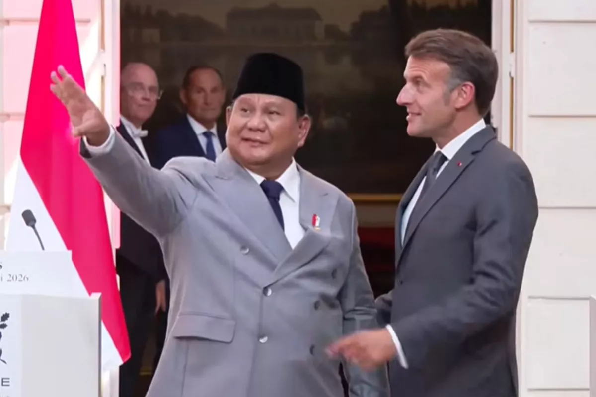 Prabowo: Indonesia dan Prancis Kompak Dukung Solusi Dua Negara untuk Palestina