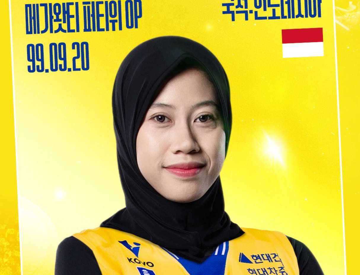 Megawati Resmi Gabung Hyundai Hillstate untuk Liga Voli Korea 2026/2027