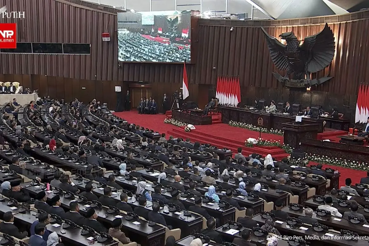 DPR Gelar Paripurna, Presiden Prabowo Sampaikan Kebijakan Fiskal RAPBN 2027