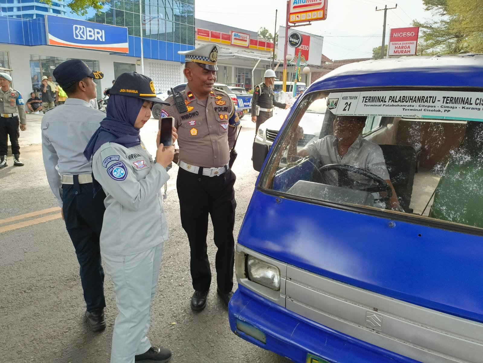 Tim Pembina Samsat Kabupaten II Palabuhanratu Gelar Operasi Gabungan, Tingkatkan Kepatuhan Pajak dan Keselamatan Berlalu Lintas