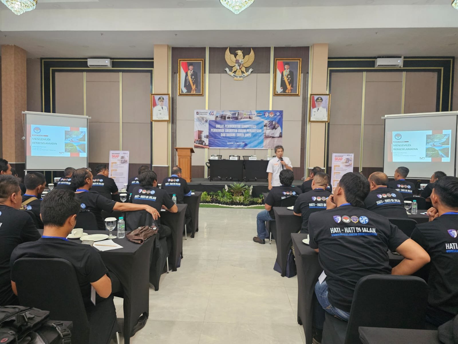 Jasa Raharja Bogor Gelar Diklat Peningkatan Kompetensi Pengemudi Angkutan Umum Penumpang dan Barang Tahun 2026