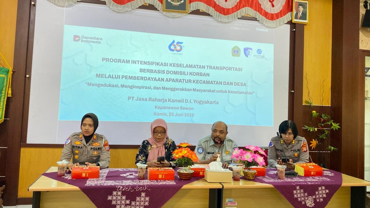 Tekan Angka Kecelakaan, Jasa Raharja Libatkan Aparatur Kapanewon dan Desa di Sewon