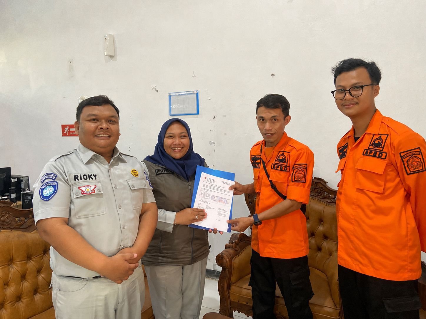 SIGAP Instansi di BPBD Gunungkidul, Jasa Raharja dan Samsat Perkuat Kepatuhan PKB dan SWDKLLJ