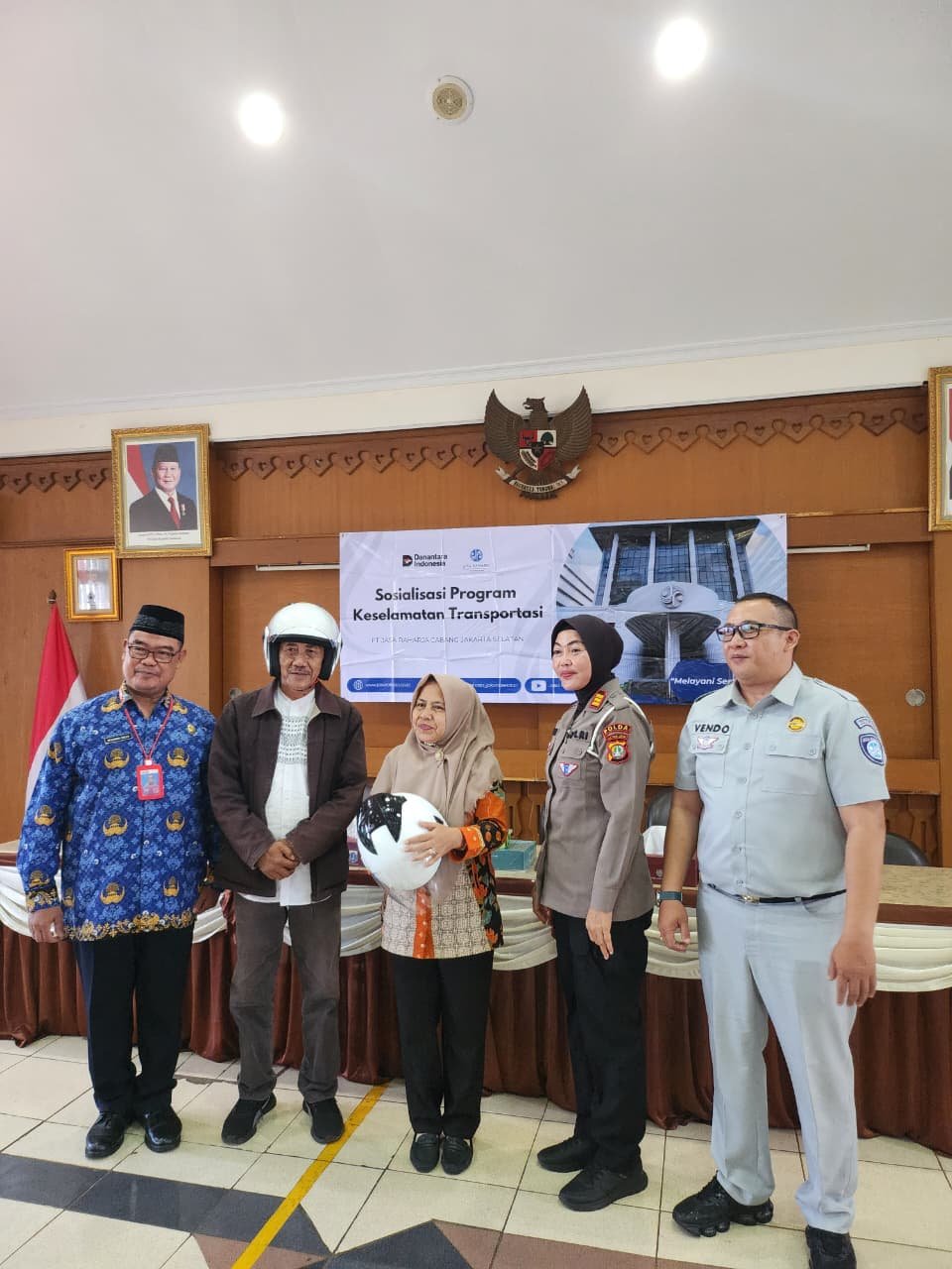 Wujudkan Jalan yang Lebih Aman, Jasa Raharja Jakarta Selatan Gelar Edukasi Keselamatan dan Penanganan Gawat Darurat di Jagakarsa