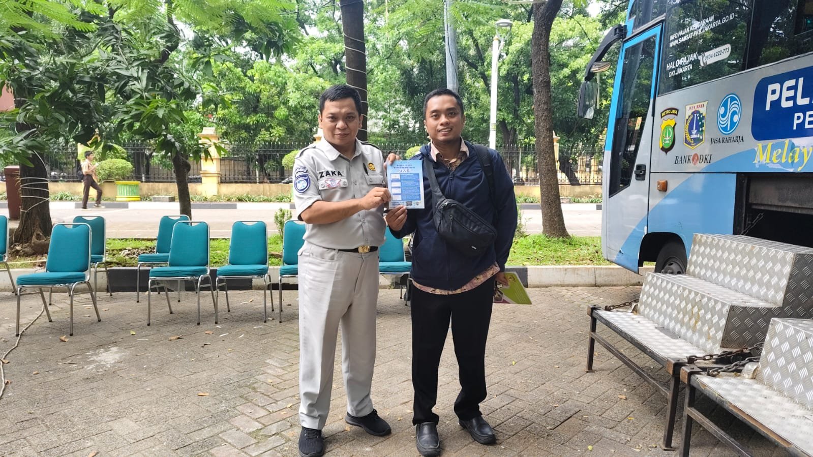 Jasa Raharja Jakarta Timur Dukung Pelayanan Samsat Keliling di Kantor Walikota Jakarta Timur