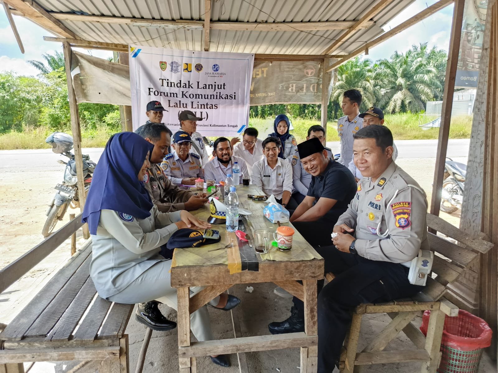 Jasa Raharja Kalteng Hadiri Rapat Koordinasi Penanganan Titik Rawan Kecelakaan di Kotawaringin Barat