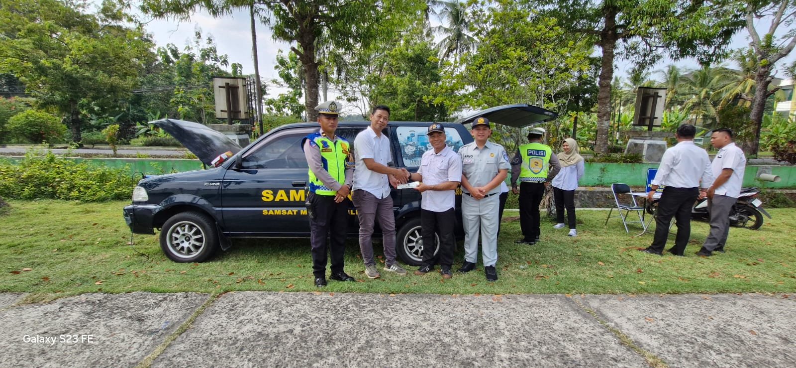 Samsat dan Polres Kulon Progo Gelar Razia Edukatif, Dorong Warga Taat Pajak Kendaraan