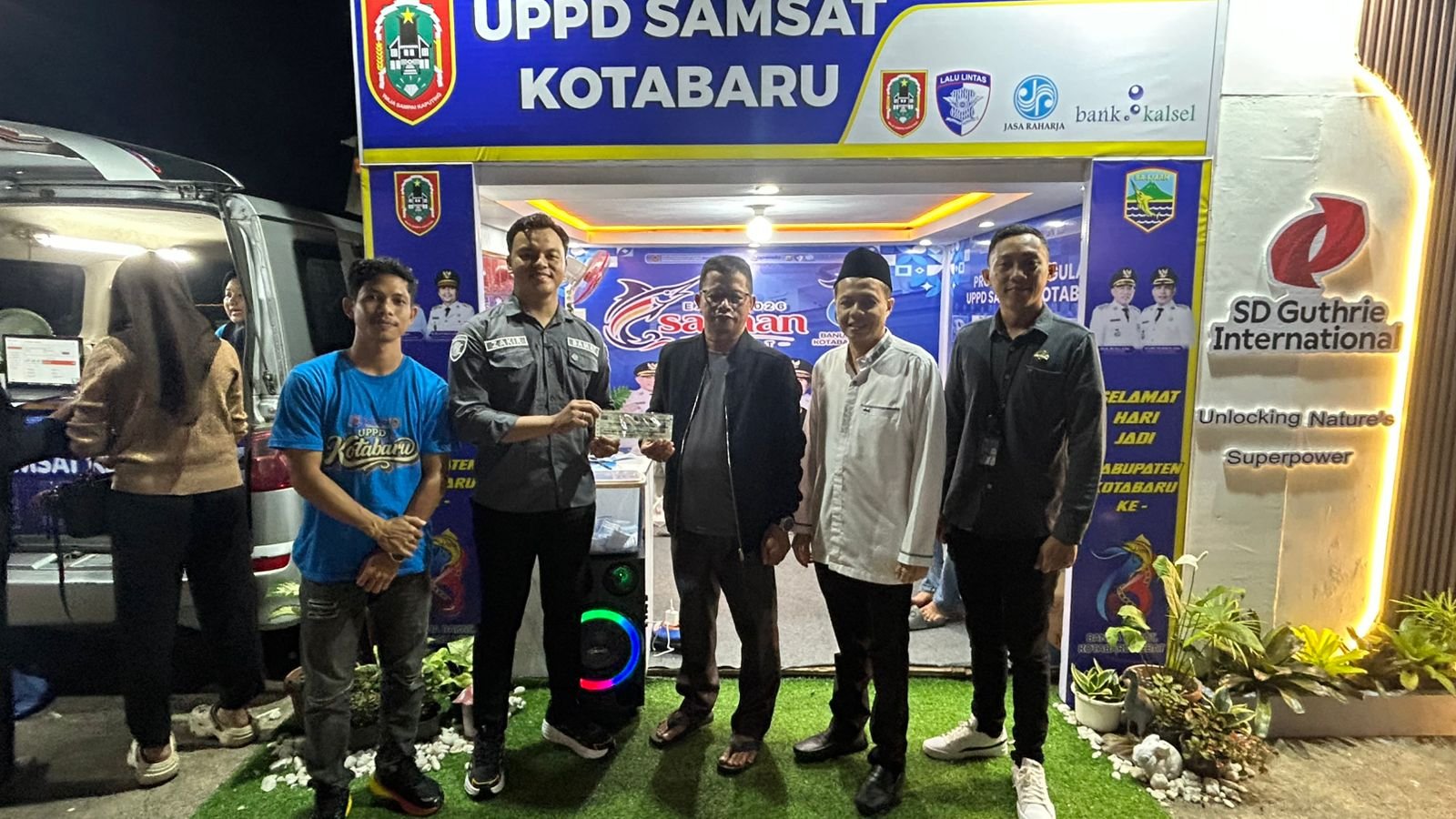 Tim Pembina Samsat Kotabaru Hadirkan Layanan di Expo Saijaan 2026