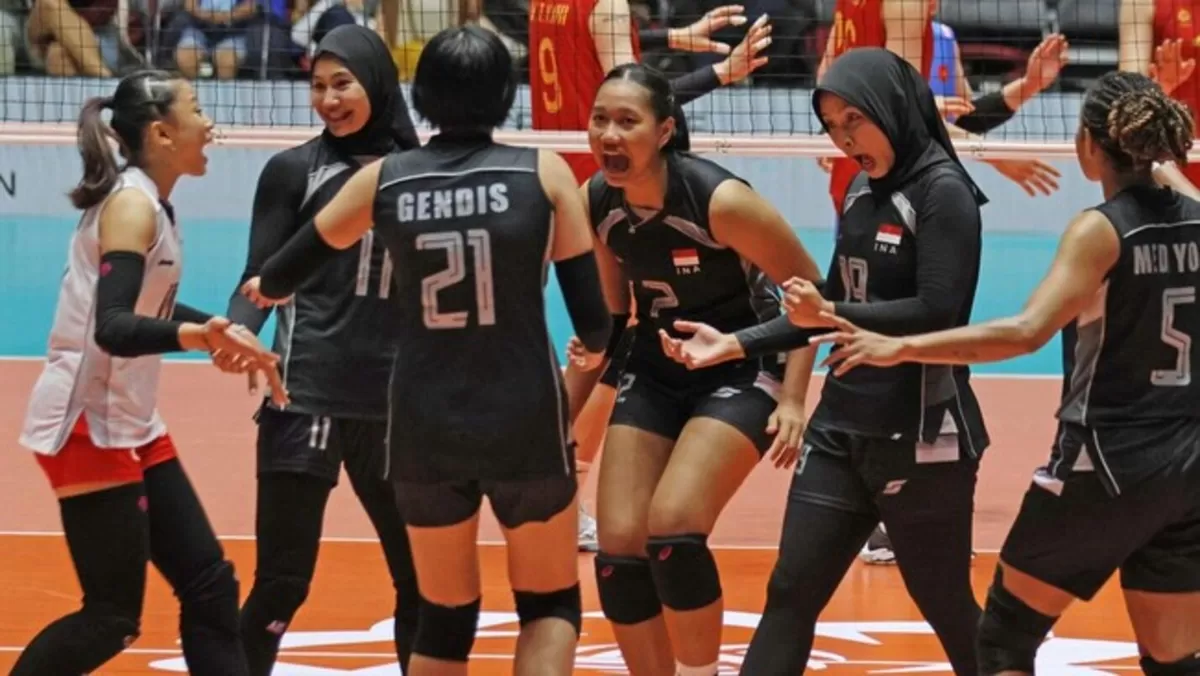 Timnas Voli Putri Indonesia Sapu Bersih Lebanon 3-0, Bidik Posisi Kelima AVC Women’s Nations Cup 2026