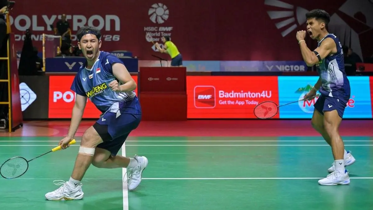 Indonesia Pastikan Tiket Final Ganda Putra di Indonesia Open 2026