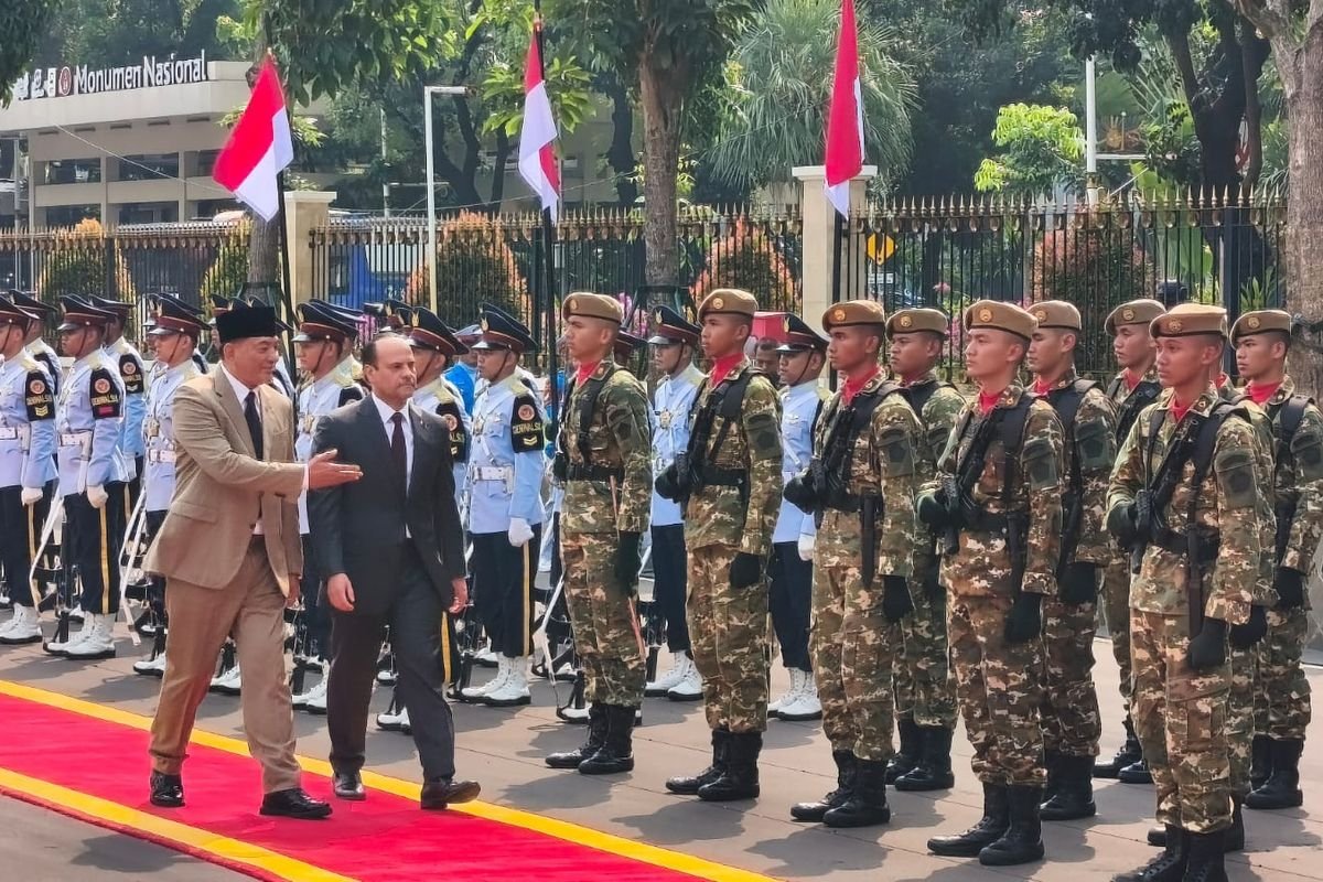 Menhan Sjafrie Sambut Menhan Qatar di Jakarta, Bahas Penguatan Kerja Sama Pertahanan