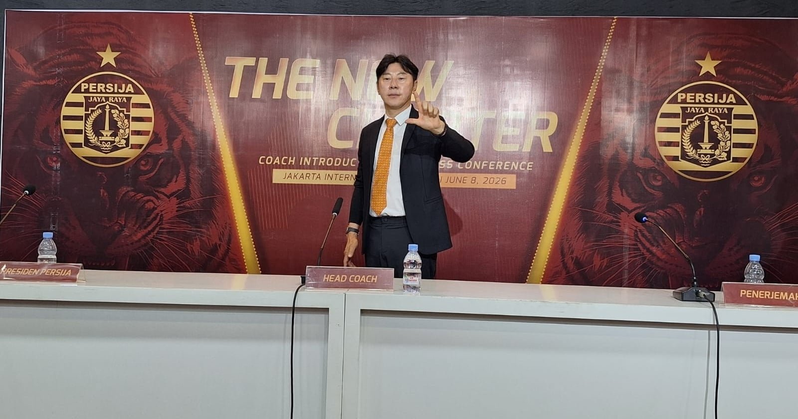 Persija Jakarta Resmi Gaet Shin Tae-yong sebagai Pelatih Kepala untuk Tiga Musim