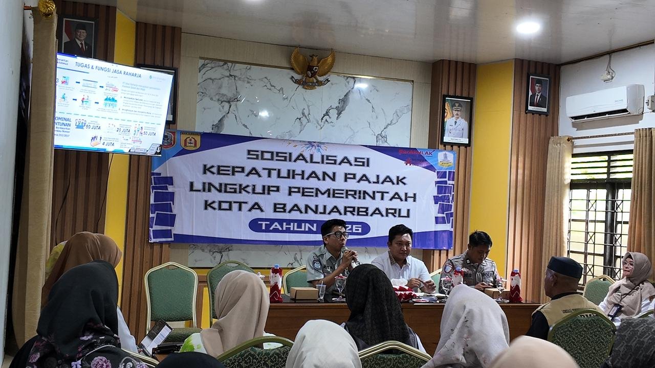 Tim Pembina Samsat Banjarmasin Ajak Masyarakat Kelurahan Bangkal Taat Pajak Kendaraan Bermotor