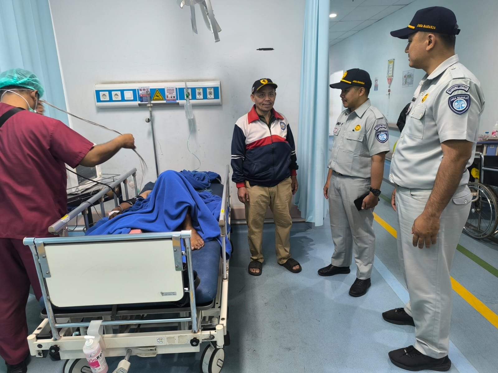 Jasa Raharja Gerak Cepat Lakukan Survei TKP dan Rumah Sakit Pascakecelakaan Beruntun di Jalan Soekarno-Hatta Bandung