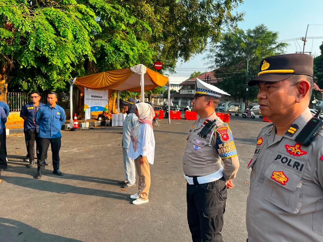 Jasa Raharja Dukung Operasi Gabungan Pemeriksaan Pajak Kendaraan Bermotor di Wilayah Subang