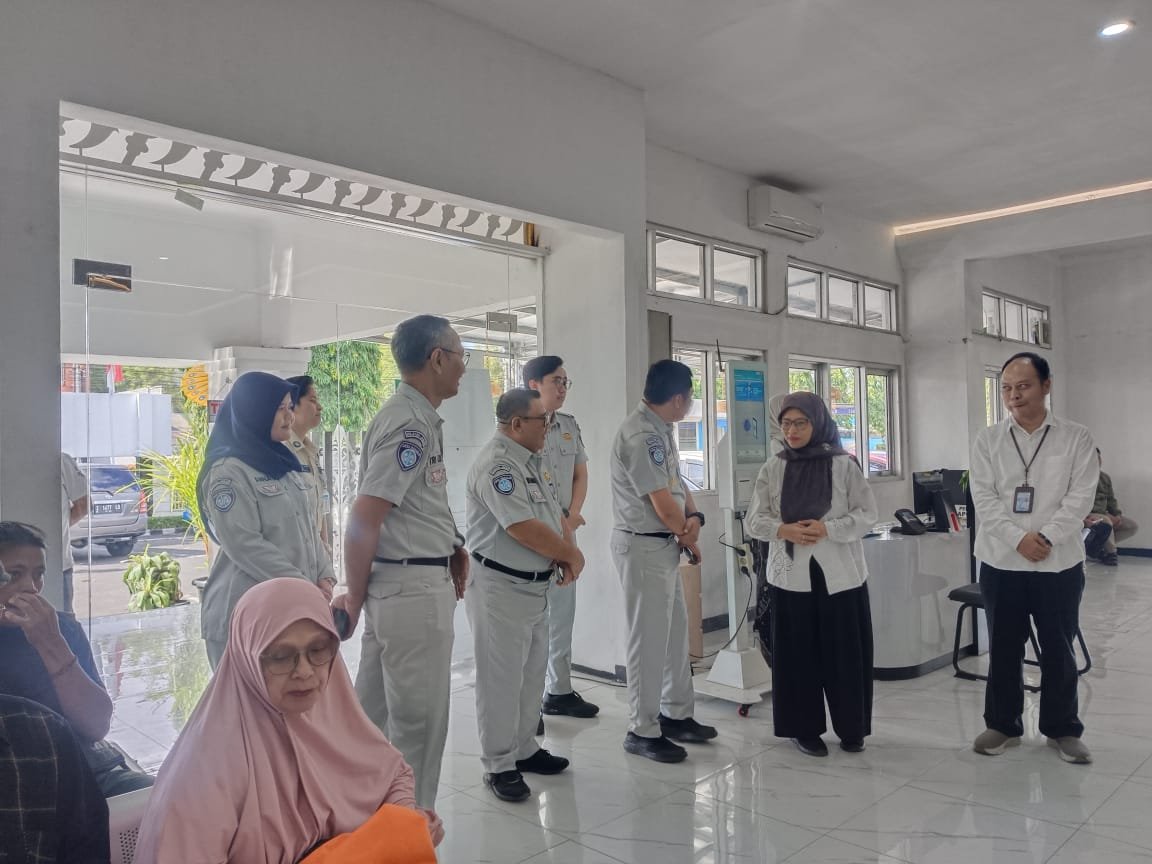 Sambut Kunjungan Kerja Kepala Kantor Wilayah Cabang Utama Jawa Barat, Perkuat Sinergi dan Peningkatan Pelayanan kepada Masyarakat