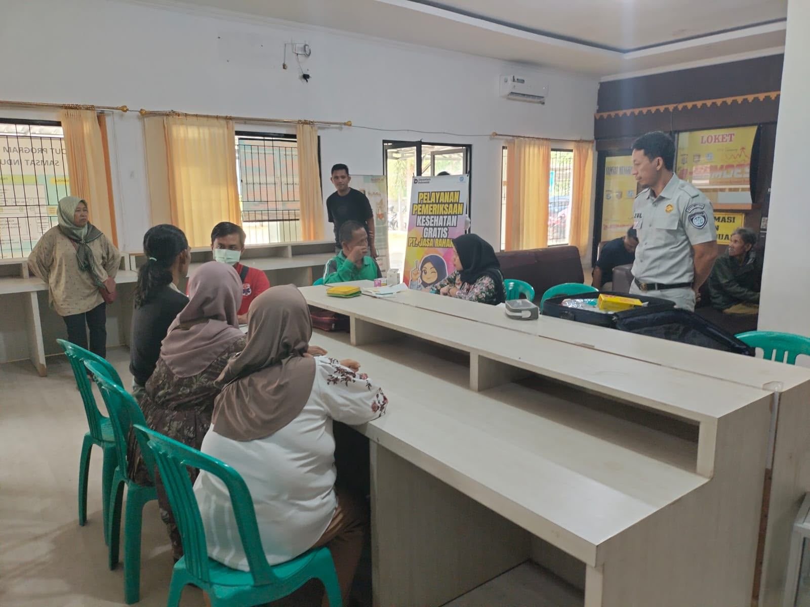 Jasa Raharja Hadirkan Layanan Pemeriksaan Kesehatan Gratis bagi Wajib Pajak di Samsat Tulang Bawang