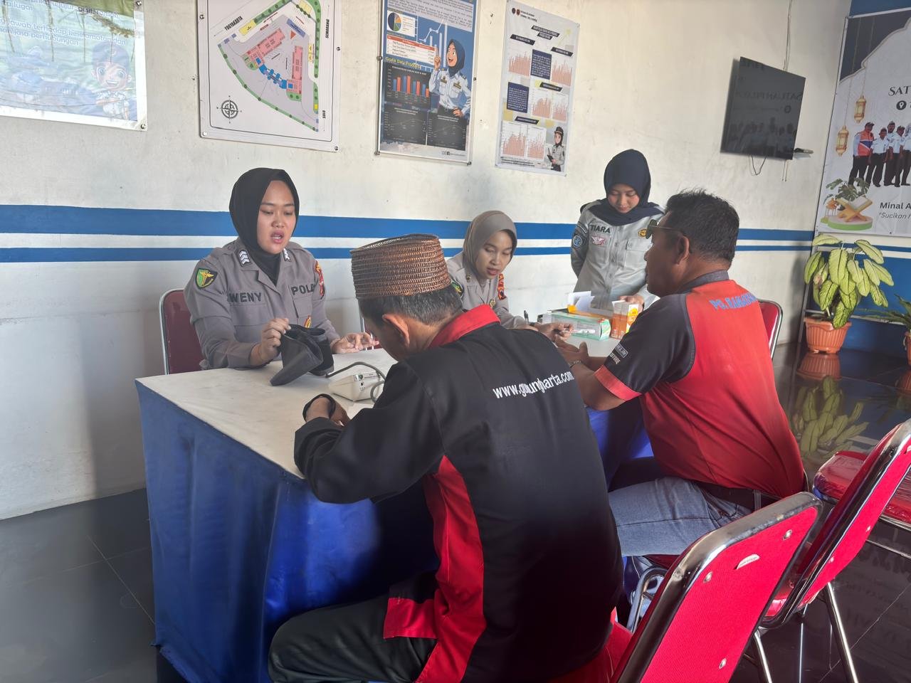 Jasa Raharja Hadirkan Layanan Kesehatan Gratis Melalui Program MUKL di Terminal Bawen