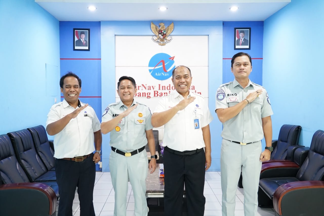 Perkuat Sinergi Transportasi, Jasa Raharja Kalsel Koordinasi dengan AirNav Indonesia