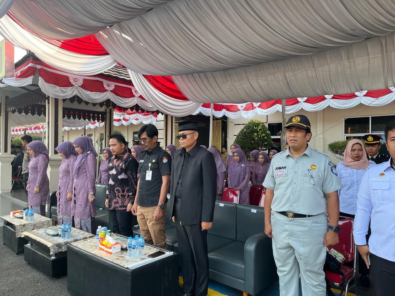 Perkuat Sinergi dengan Polri, Jasa Raharja Cabang Kotabumi Hadiri Peringatan Hari Bhayangkara ke-80
