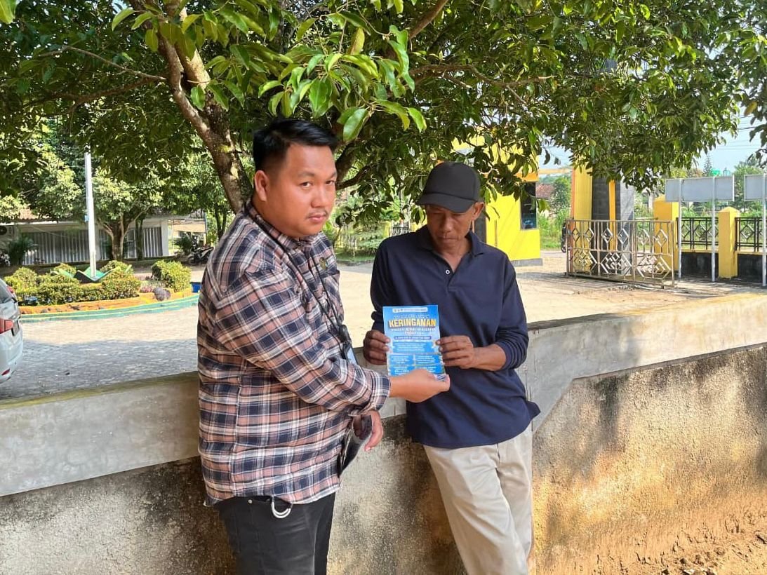 Jasa Raharja dan UPTD Samsat Gunung Sugih Gencarkan Sosialisasi Program Keringanan PKB di Lampung Tengah