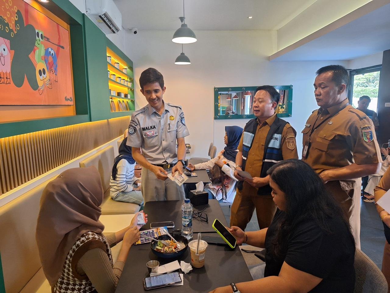 Optimalkan Kepatuhan Masyarakat, Jasa Raharja dan UPTD VII Samsat Pringsewu Gencarkan Sosialisasi Program Keringanan PKB 2026