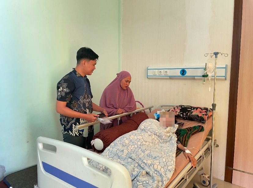 PT Jasa Raharja Cabang Parepare Pastikan Pelayanan dan Keterjaminan Korban Kecelakaan Lalu Lintas Melalui Kunjungan ke Rumah Sakit