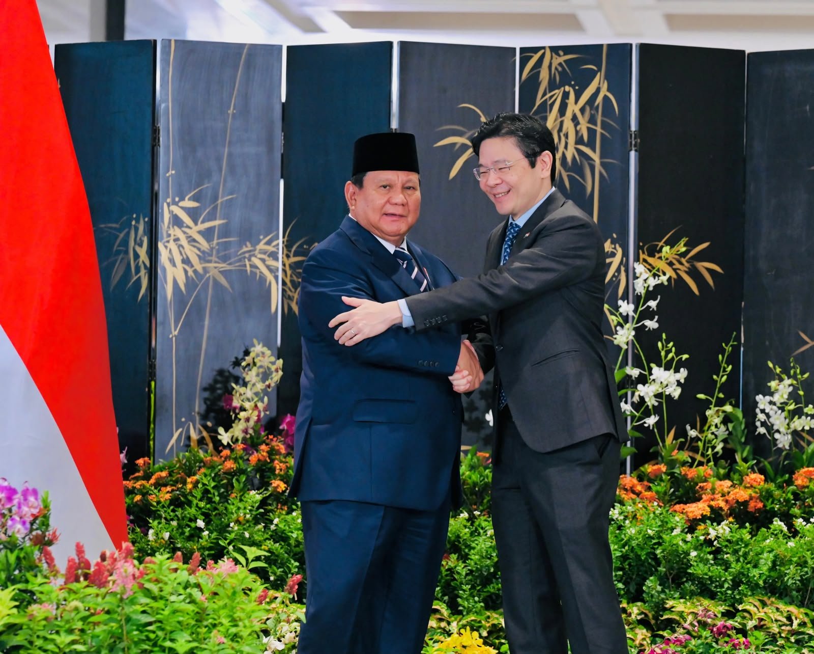 Perkuat Hubungan Bilateral, Presiden Prabowo dan PM Singapura Tinjau Agenda Kerja Sama