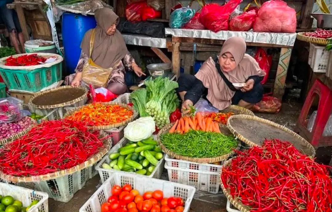 Harga Cabai Rawit Rp59.850 per Kg dan Telur Ayam Rp28.950 per Kg pada Sabtu Pagi