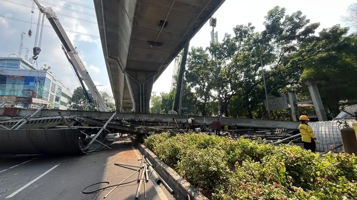 Pembongkaran JPO Tendean Rampung, Akses Menuju Blok M Kembali Normal