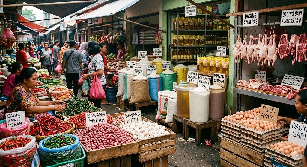 PIHPS: Harga Cabai Rawit Merah Tembus Rp54.450 per Kg, Telur Ayam Rp29.550
