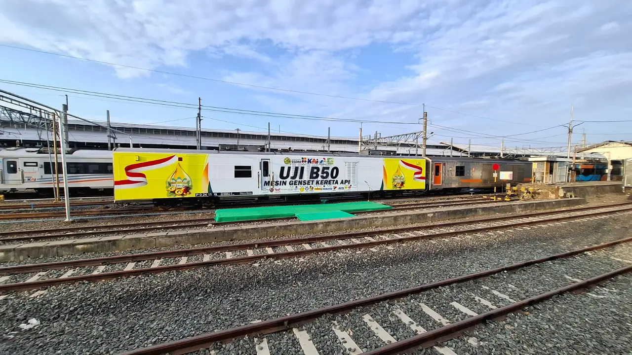 KAI Siap Terapkan Biodiesel B50 pada Seluruh Sarana Diesel Mulai Juli 2026