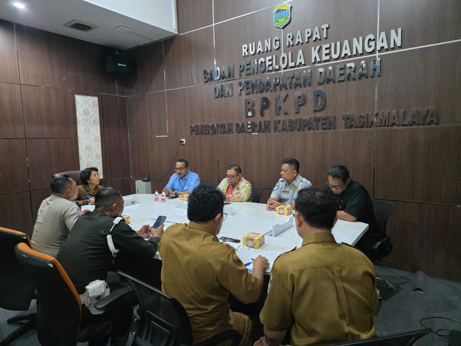 Perkuat Sinergi, Jasa Raharja dan Tim Pembina Samsat Kabupaten Tasikmalaya Gelar Rapat Koordinasi Operasi Gabungan