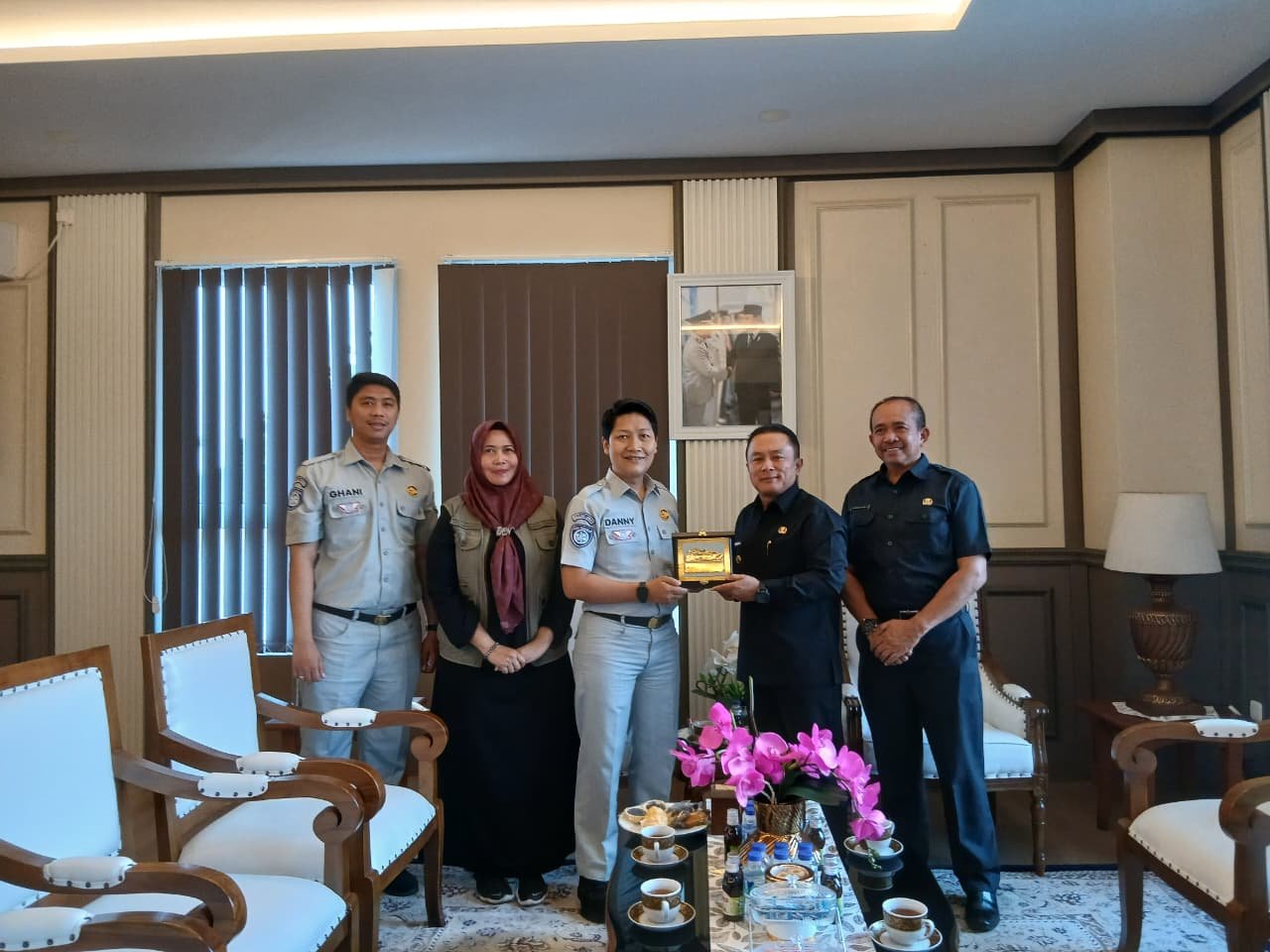 Perkuat Sinergi dan Kolaborasi, PT Jasa Raharja (Persero) Cabang Cirebon Audiensi dengan Bupati Kab Kuningan