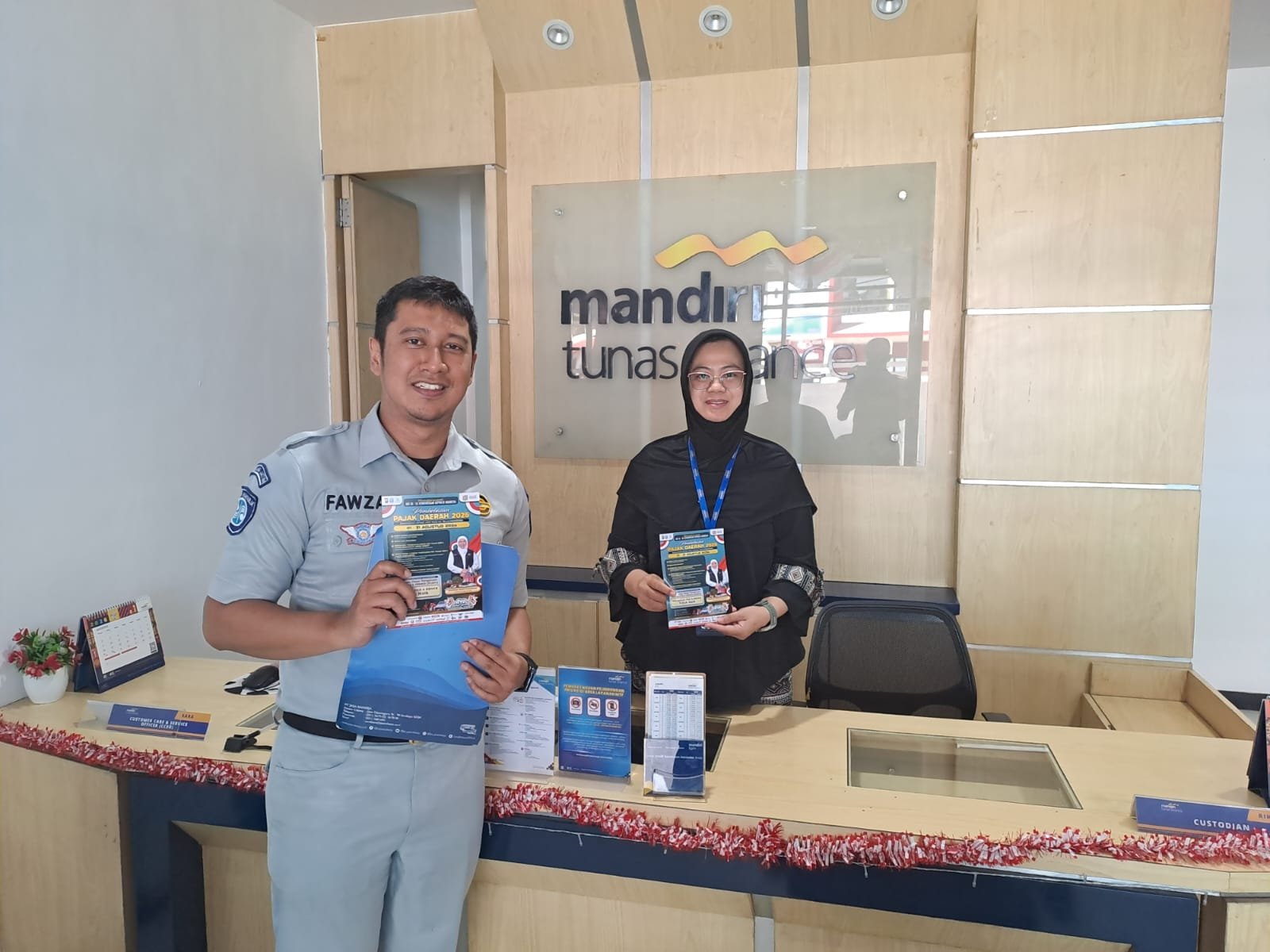 Jasa Raharja Sosialisasikan Program Pemutihan di Mandiri Tunas Finance Malang