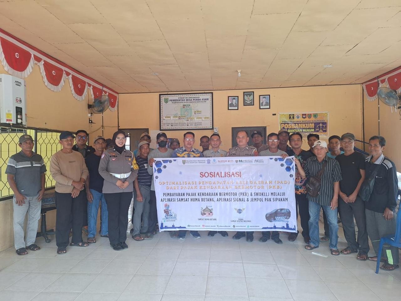 Samsat Buntok Dekatkan Layanan Digital hingga Desa, Dorong Kepatuhan Pajak Kendaraan
