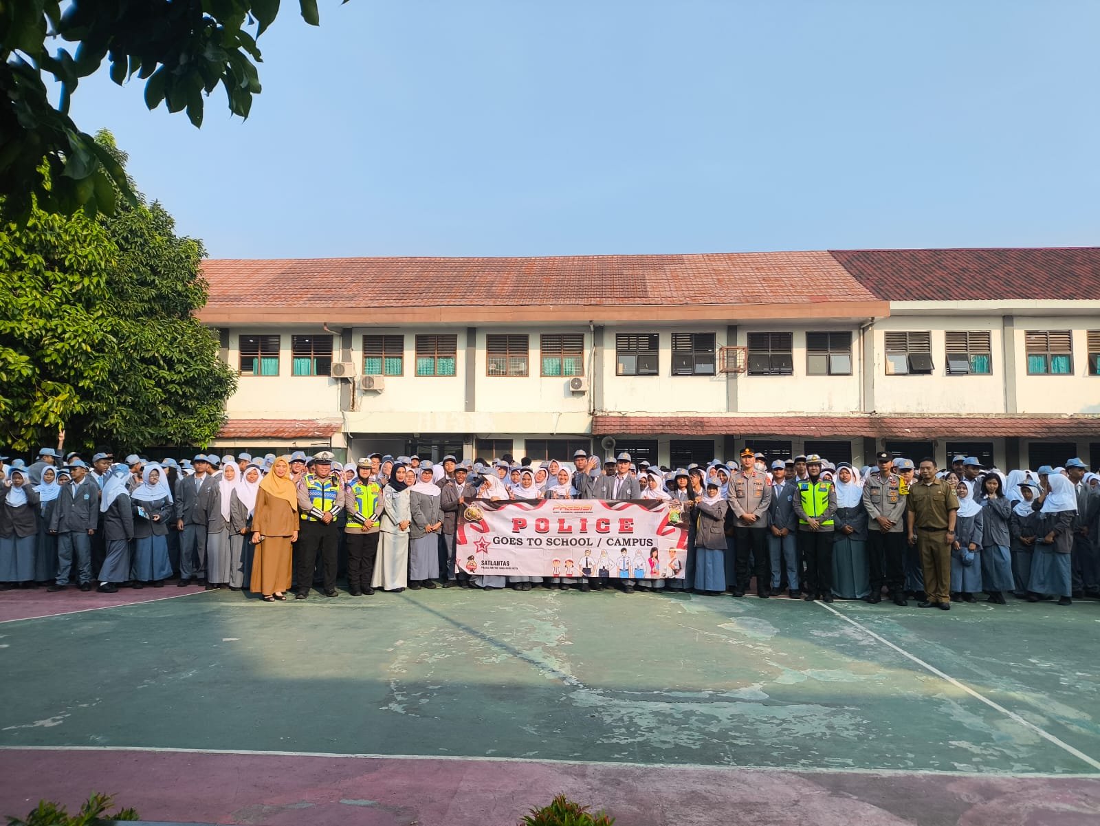 Tingkatkan Kesadaran Pelajar, PT Jasa Raharja Bersama Kepolisian Edukasi Keselamatan Berlalu Lintas di SMAN 10 Kota Tangerang