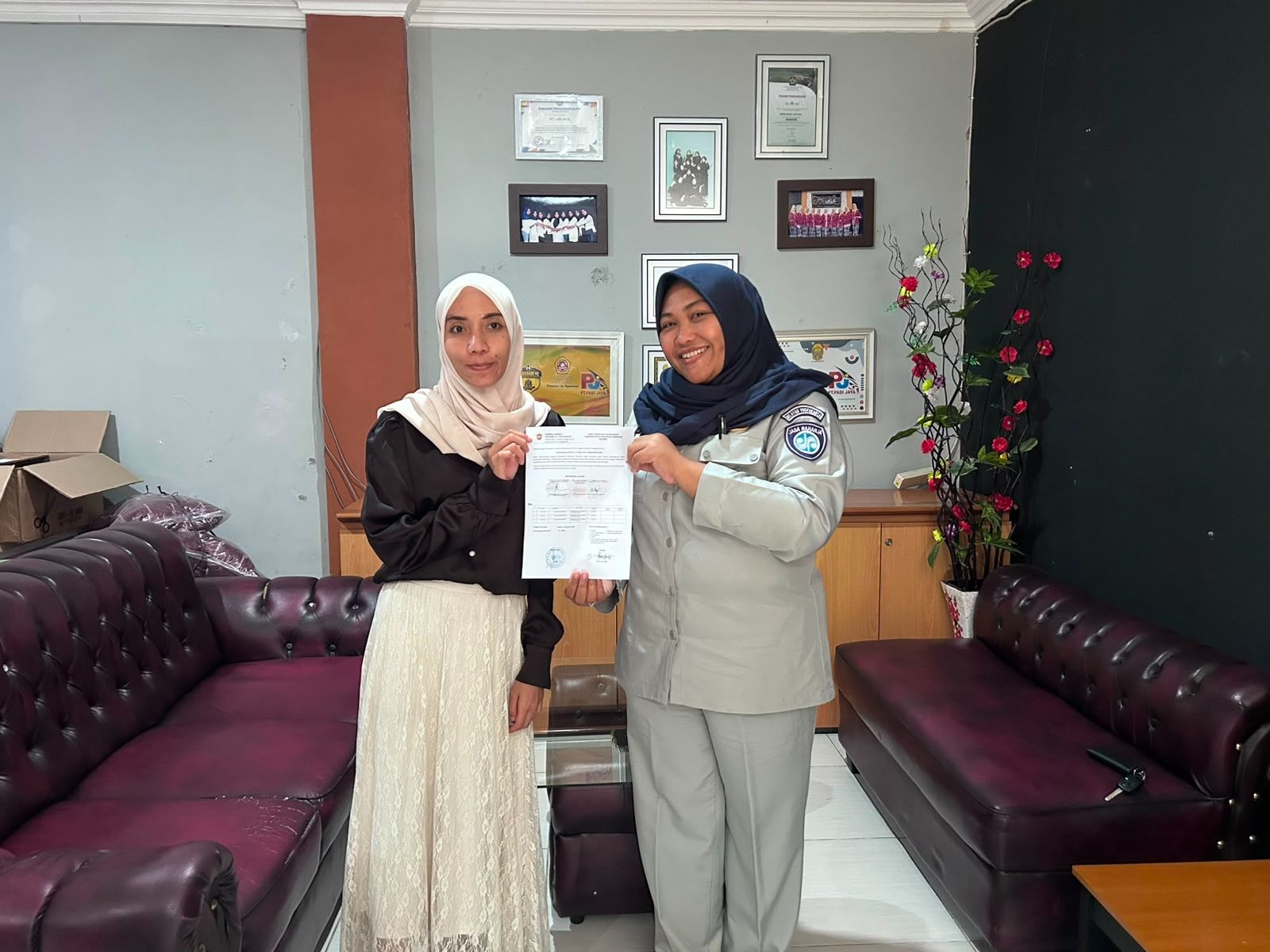 Jasa Raharja Gencarkan SIGAP Instansi, Dorong PT Padi Jaya Transportation Tertib PKB dan SWDKLLJ