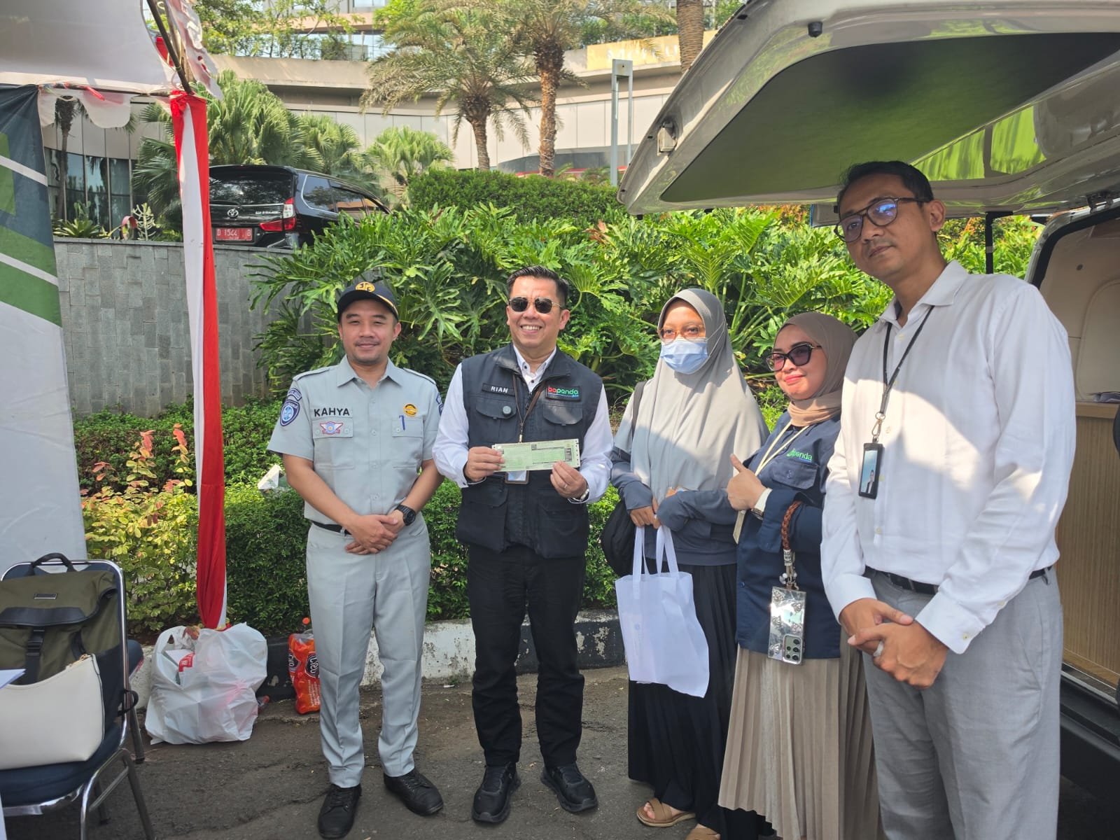 Jasa Raharja Karawang Bersama Tim Pembina Samsat Gelar Operasi Gabungan, Tingkatkan Kepatuhan Pajak Kendaraan Dan Keselamatan Lalu Lintas