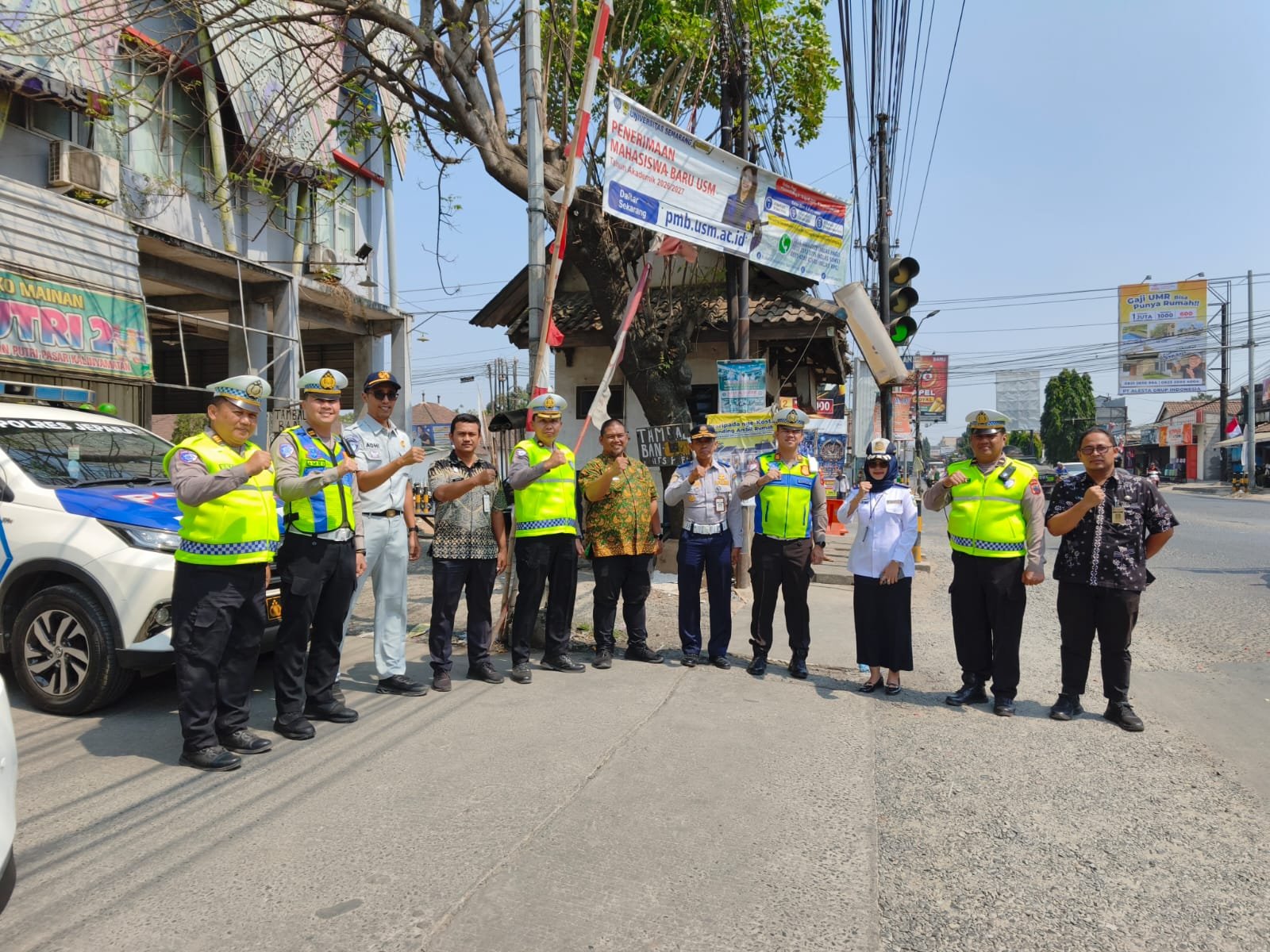 Jasa Raharja Jepara Dampingi Survey Jalur Ditlantas Polda Jateng, Perkuat Kolaborasi Keselamatan Transportasi
