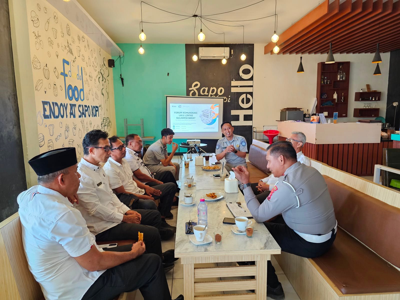 Jasa Raharja Cabang Mamuju Gelar Forum Komunikasi Lalu Lintas (FKLL) di Mamuju Tengah, Perkuat Sinergi Lima Pilar Keselamatan Lalu Lintas