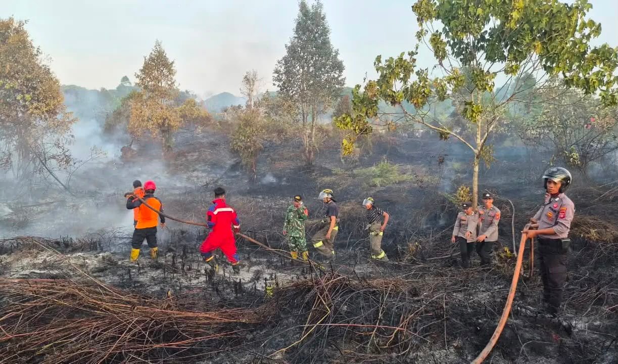 Karhutla di Kaltim, BPBD Pastikan Langkah Cepat Padamkan Titik Api